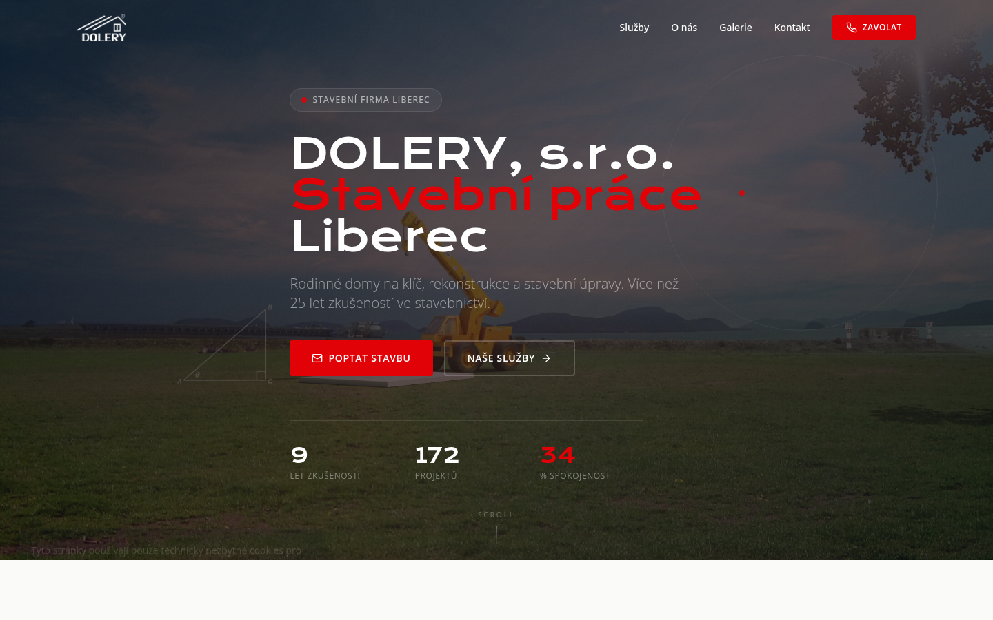 Náhled webu dolery.cz