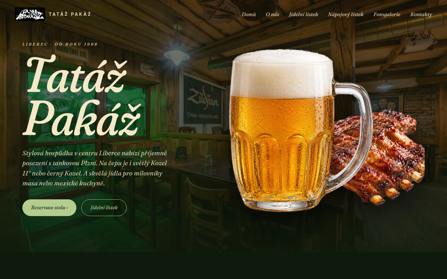 Náhled webu tatazpakaz.cz