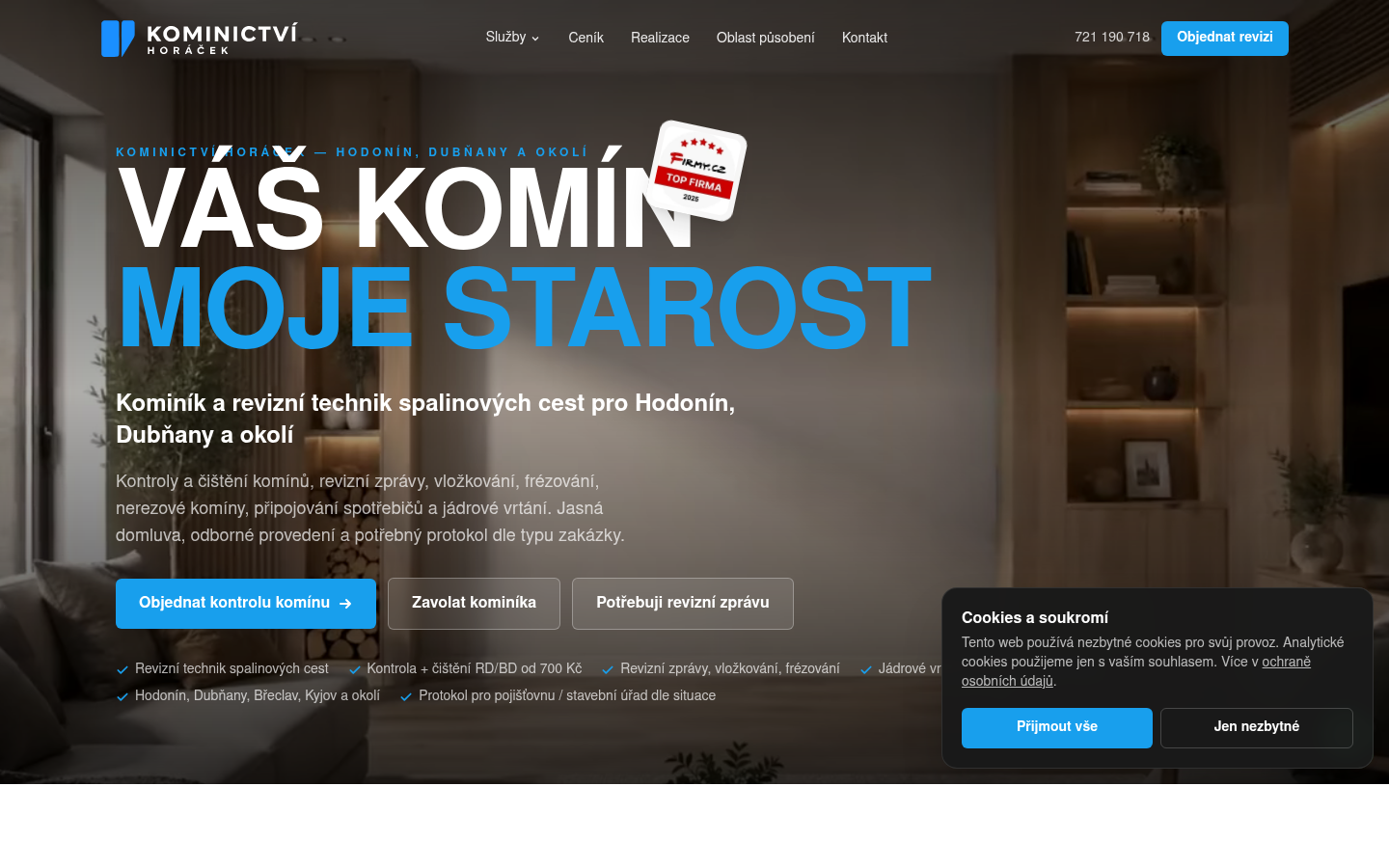 Náhled webu vaskomin.cz